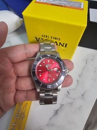 Invicta pro diver 40mm 紅面灰圈