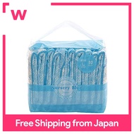 LittleForBig Adult Diaper Pants - Cute Pattern [Feeding Bottle Pattern Blue] Diapers - 10 diapers, L