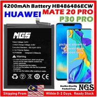 ORl NGS Brand 4200mAh Battery HB486486ECW Compatible For HUAWEI Mate 20 Pro HUAWEI P30 Pro with  tools