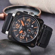 Bell & Ross Fashion 6-Hand Function Square Dial Mens Watch 【SYY】