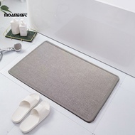 Moamegift Grip Design Floor Mat Fade-resistant Rug Quick-dry Non-slip Kitchen Bathroom Mat for Home 