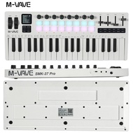 M-VAVE SMK-37 PRO 37 Key MIDI Keyboard with 16 RGB Pads & 8 Knobs Supports Software Operation USB MI