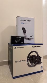 Fanatec DD Pro 8nm 三踏板 QR2 公母頭