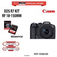 Canon EOS R7 Kit ( RF 18-150MM IS STM ) ( CANON MALAYSIA )