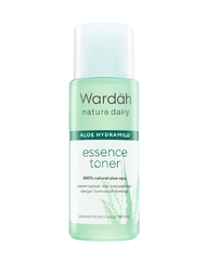 Wardah Nature Daily Seaweed Balancing primary Hydrating Booster  / Aloe Hydramild Essence Toner 100 