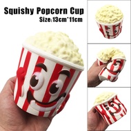 MUQGEW Big Popcorn Cup Squishy Scented Squishy Slow Rising Squeeze Toy Jumbo Collection Funny Hand T