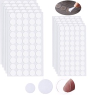 50Pcs 15mm/25mm Transparent Double-Sided Adhesive Dot Tape /Waterproof No Trace  Round Acrylic Seaml