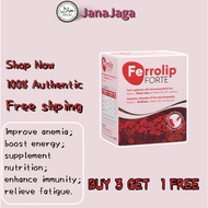 【Buy 3 Get 1 Free!】 Ferrolip FORTE Iron Supplement 30 Sachets – Microencapsulated Iron with Vitamin 