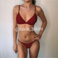 Basic Tanning Bikini 2-Piece Triangle Bikini