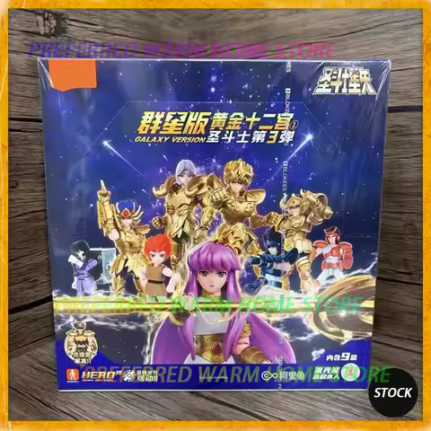 In Stock Saint Seiya GALAXY VERSION 03 Athena Aldebaran Death Mask Aiolia Aries Mu Assembled Model T