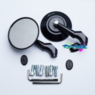 ✬พร้อมส่ง กระจก Rizoma RZM ทรงกลม ขาย่อ งานCNC ดีไซน์สปอร์ต ใส่ได้ทุกรุ่น✭