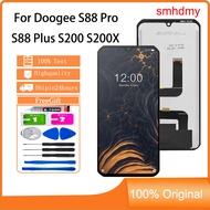 smhdmy Display For Doogee S88 Pro S88 Plus S200 S200X S89 S89 Pro S90C S90 LCD Touch Screen Replacem