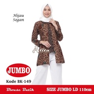Blouse Batik Jumbo/ Atasan Batik Wanita Jumbo/ Batik Blouse Jumbo SH5