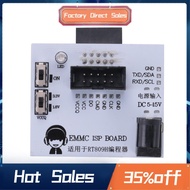 EMMC ISP Board EMMC for RT809H Programmer EMMC Adapter Test Clip Fast Writing Reading Speed Calculat