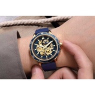BELLEDA 9486 Karet Jam Tangan Pria Strap Rubber Original Belleda 100% Tahan Air Belleda Watchs Otoma