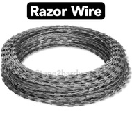 Premium RAZOR BARBED WIRE 700mm / Dawai Pagar Duri / Dawai Mco / Dawai PKP / Pagar Berduri/ Wire Net