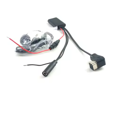 Biurlink 150CM Car Bluetooth Audio AUX Cable For Pioneer IPBUS Socket P99 P01 CD DVD Headunit Microp