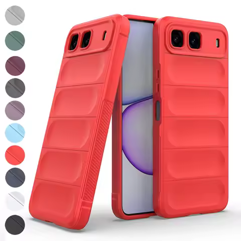 Luxury Solid Color 6D Airbag Shockproof Armor Phone Case for Infinix Hot 60i Gt 30 50 Pro 4G Soft Si