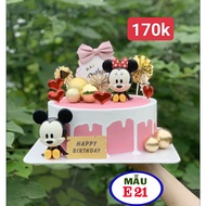 Micky mouse model cake, fake cake for cheap bakery display