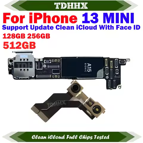 Fully Tested Working Perfectly Mainboard For iPhone 13 MINI With Face ID 128g/256g Cleaned iCloud Un
