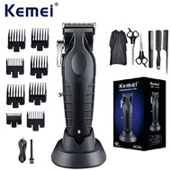 Kemei Adjustable Electric Hair Clipper With Charging Base KM-2296