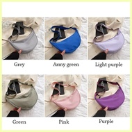 ♛ ✸ ⚓ DAPHNE Shoulder Bag, Nylon Dumpling Shape Crossbody Bag, Casual Chest Bag Students