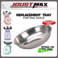 Stainless Steel Tray Only For 10KG 20KG Dial Scale Spring Scale Flat Plate Rice Plate Penimbang Maka