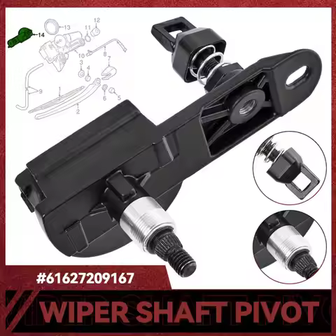 61627209167 Replacement Rear Window Wiper Shaft Pivot Touring Wipershaft for BMW 3 5 Series E91 E61 