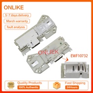 100%new  Applicable to Electrolux EWF10732 drum washing machine - 3-line door lock, electronic door 