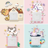 Selling🔥Switch Stickers Wall Stickers Socket Protection Cover Living Room Bedroom and Household Light Switch Decoration