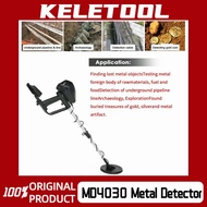 Keletool Md4030 Metal Detektor Metal Bawah Tanah Detektor Emas Alat