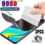3pcs Anti Spy HD Hydrogel Film For Huawei Mate 70 60 50E 50 40E 40 RS Ultimate Pro plus Porsche 5G 4