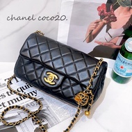 Chanel coco20 羊皮 核桃金球