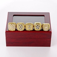 5pcs/set American Football Championship Rings Commemorative Rings Gift Fan Commemorative Rings