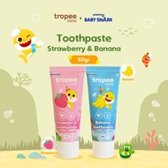 Tropee Bebe x Pinkfong Toothpaste 60gr | Children's Toothpaste
