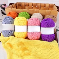 4ply Knit Yarn Smooth Yarn Soft Yarn Crochet Yarn Benang Kait