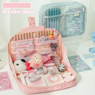 12 Layer Pencil Case Large Capacity Student Minimalist Pencil Bag Stationery Bag Pen Case Zipper Pen