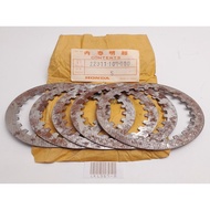 5PC HONDA ATC200 CB100 CL100 CL125 MB5 SL125 TL125 CLUTCH PLATE 22311-107-000