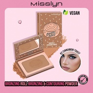 MISSLYN-Cinnadream Contouring Powder, Smooth & Easy To Blend, Ultra-Fine & Long Lasting, Cool Toned