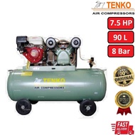 Tenko V-0.17 Petrol Engine Air Compressor 7.5HP 90litre 8bar (Can Fit Hilux / Lorry)