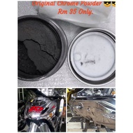 [Ready Stock] Magic Chrome Powder berkilat-plastik-besi-tahanpanas-rim-kereta-motor-aksoseri