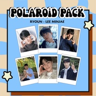 Polaroid Lee Minjae, RYOUN actor kdrama 10 PCS POLAROID KDRAMA WHC AESTHETIC COLLECTION