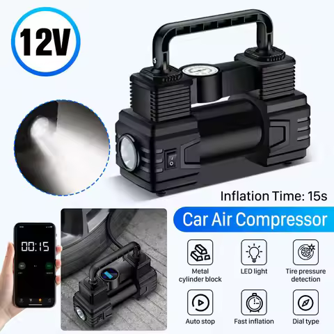 Car Tire Pump Portable Air Pump Air Compressor Car Tires Truck Tire Inflator With Digital Pressure G