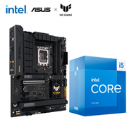 【真威】華碩 TUF GAMING B760-PLUS WIFI D4+Intel【六核】Core i5-12400