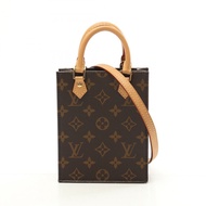LOUIS VUITTON Petit Sac Plat 單肩包 M69442 Monogram 帆布 二手 LV