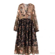ZARA FLOWER MAXI GS 009