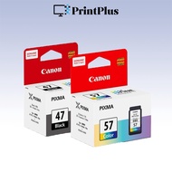 Canon PG-47 Black CL-57 CL-57s PG47 CL57 CL57s Color Ink Cartridge for PIXMA E480 E410