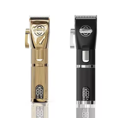 POP Barbers Gold P800 Professional Hair Clipper Black P800F Gradient Push Clipper Hair Stylist Hair 