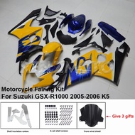 S1005-122a 2005-2006 FOR Suzuki GSX-R1000 K5 K6 Full Fairing Set ABS Motorcycle Body Kit OEM Style R