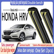Honda HRV Dedicated Wiper HONDA HRV (2015-2022) Double Rubber Strip Wiper U Hook Cartilage Wiper Fro